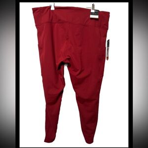 Eddie Bauer Women's Trail Tight Legging Pants, Red, Size 2XL